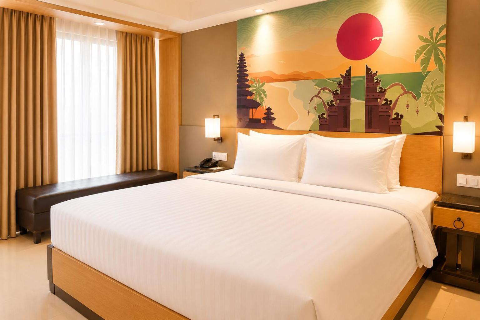 Deluxe Room Balinese Culture Beach Club Experience