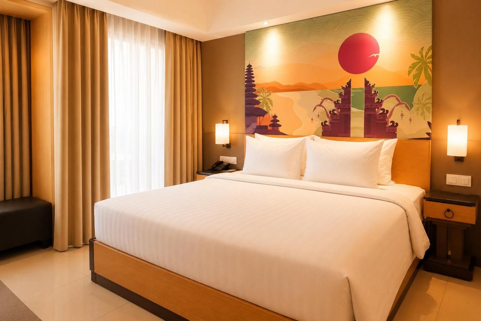 Deluxe Room Balinese Culture Beach Club Experience