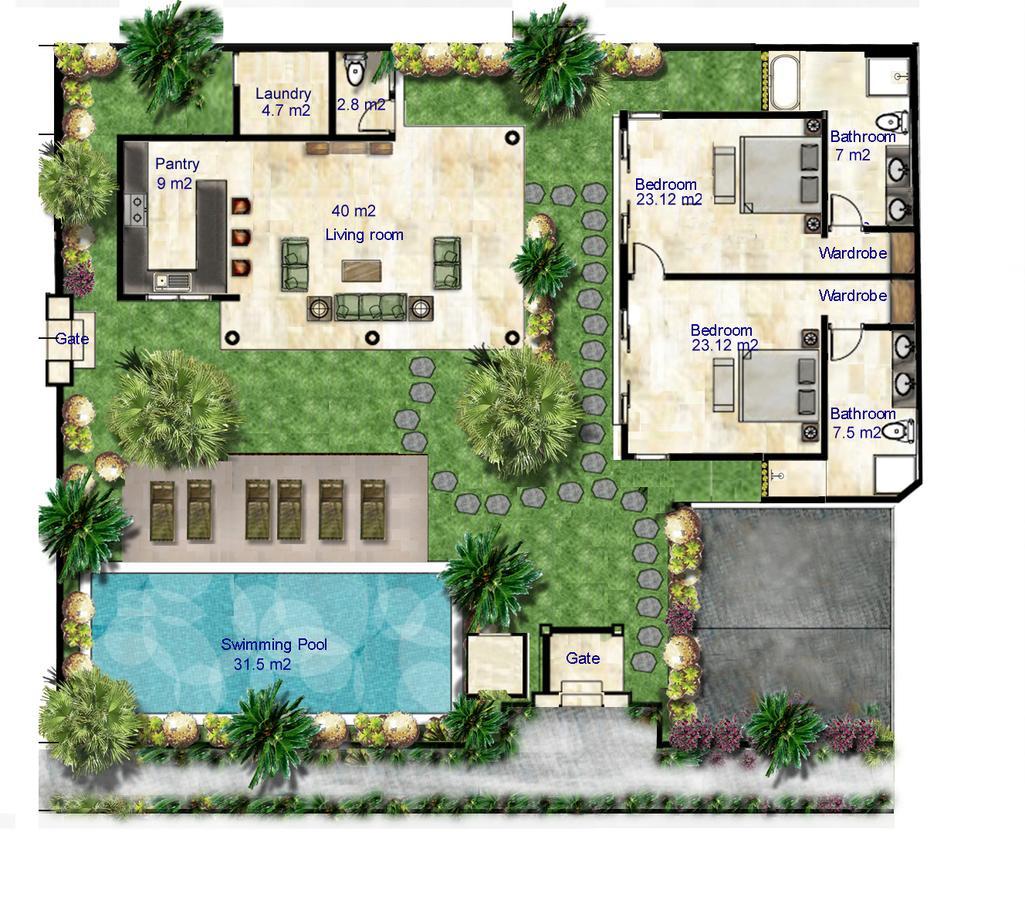 Two-Bedroom Villa Private Pool
